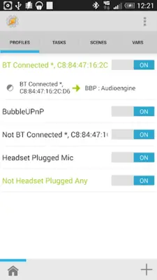 Bass Booster Tasker Plugin android App screenshot 1